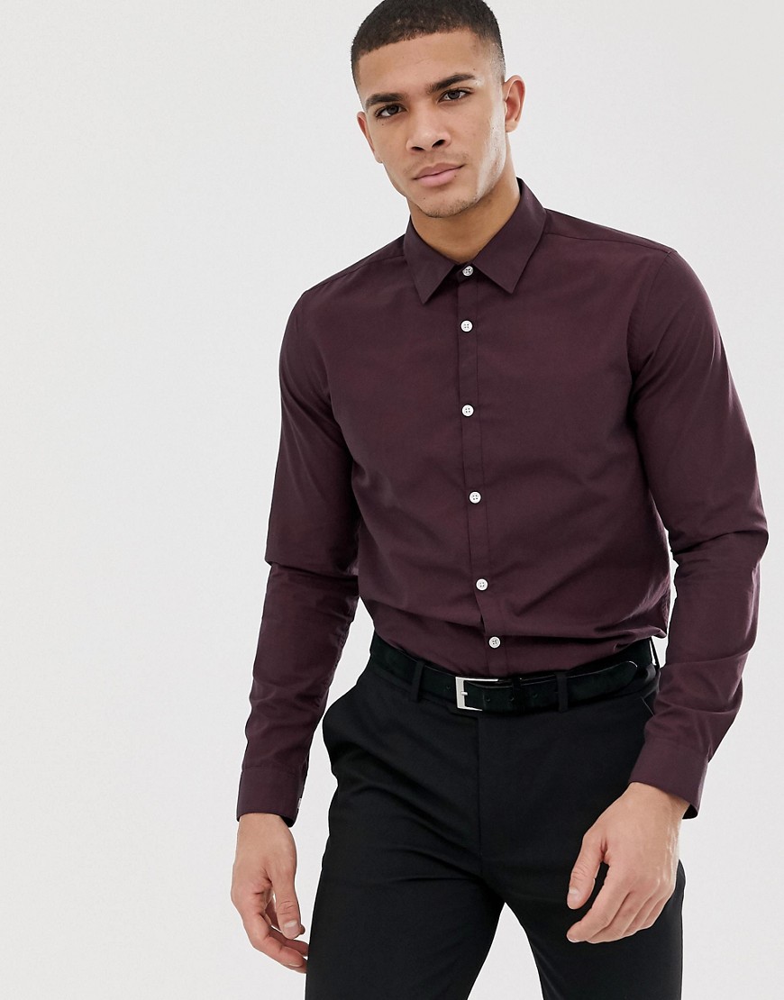 Pier One shirt in burgundy