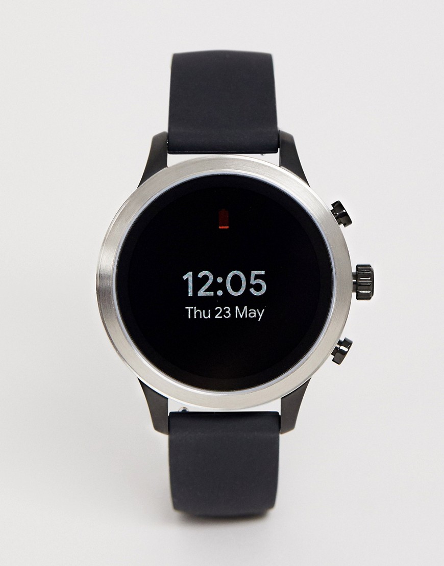 Michael Kors runway touchscreen smart watch in silver MKT5049