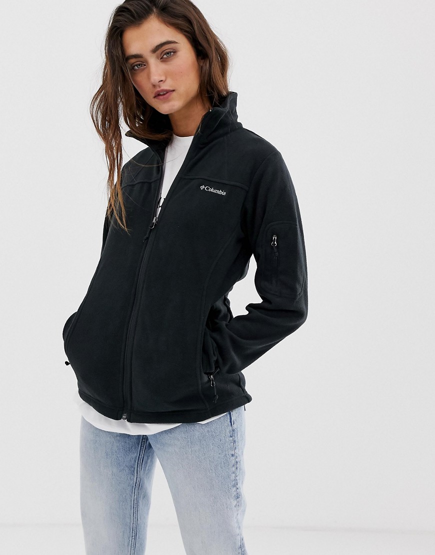 Columbia Fast Trek II fleece jacket in black