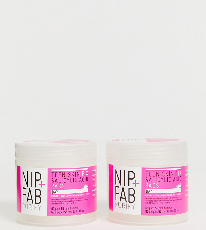 NIP᐀ X ASOS EXCLUSIVE Teen Skin Fix Salicylic Acid Day Pads Duo