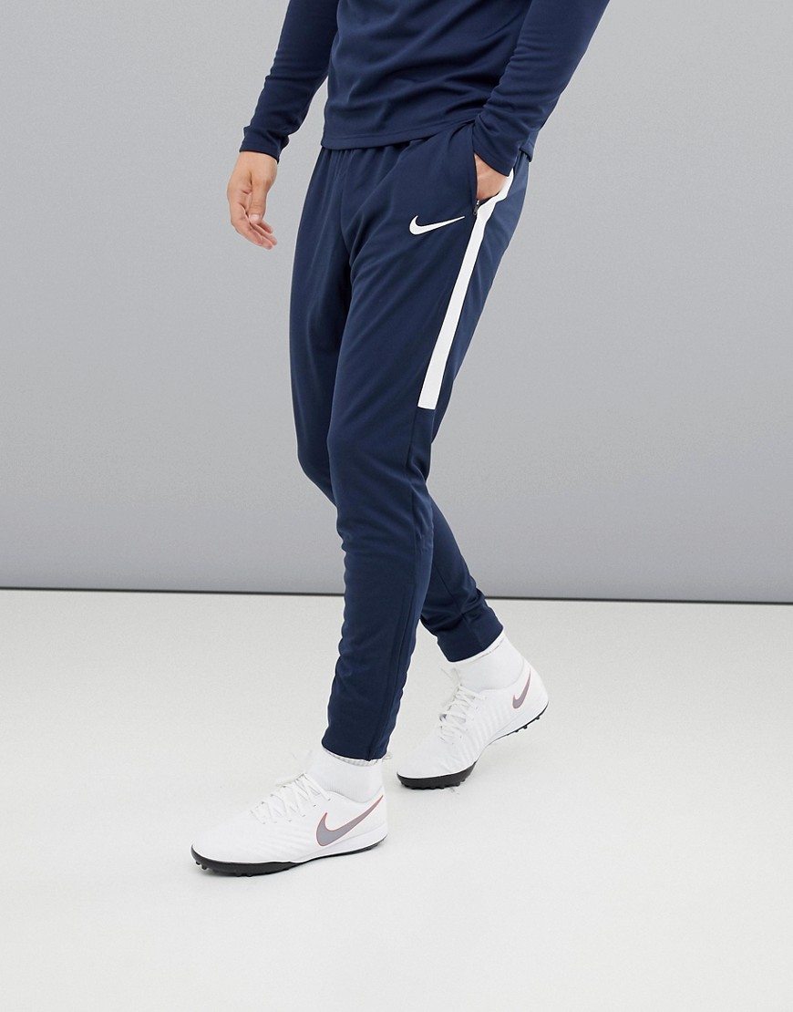 Nike Football Dry Academy Joggers In Navy 839363-451