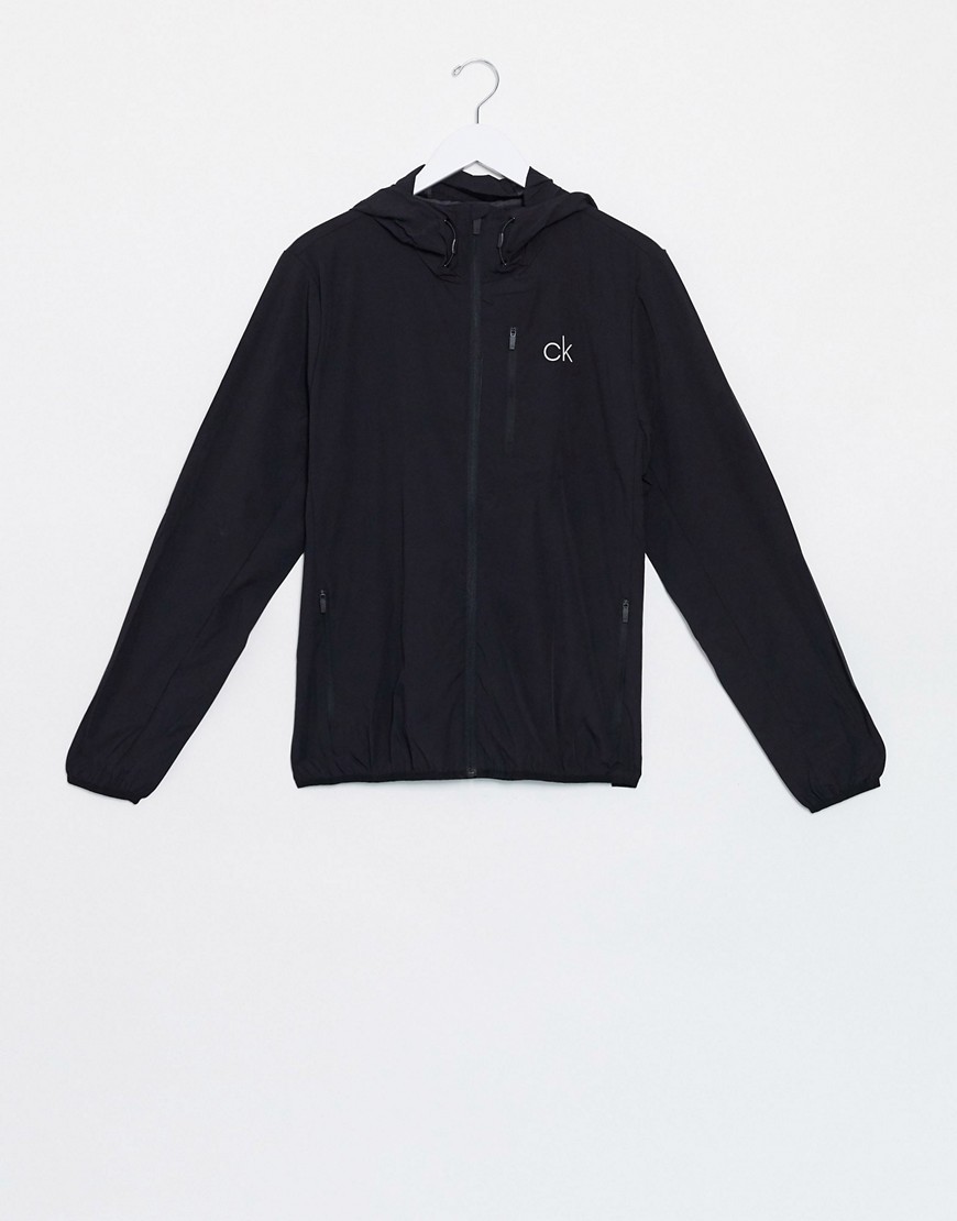 Calvin Klein Golf ultra lite jacket in black C9389