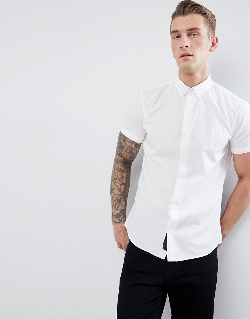 Produkt Short Sleeve Smart Shirt - White