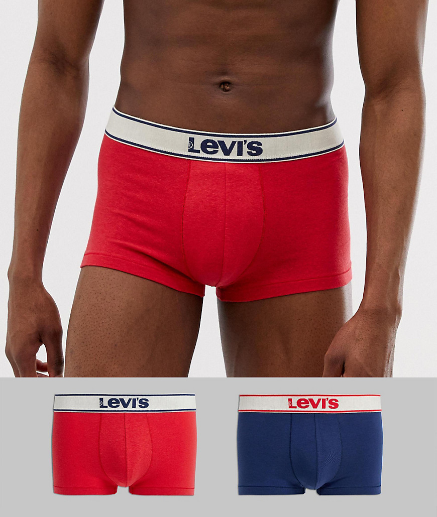 Levi's 2 pack laundered trunks