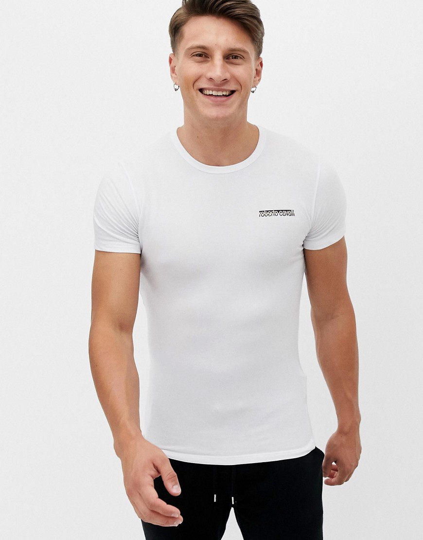 Roberto Cavalli T-shirt in white
