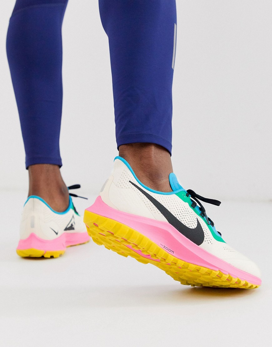 Nike Running Pegasus 36 trail trainers in pink