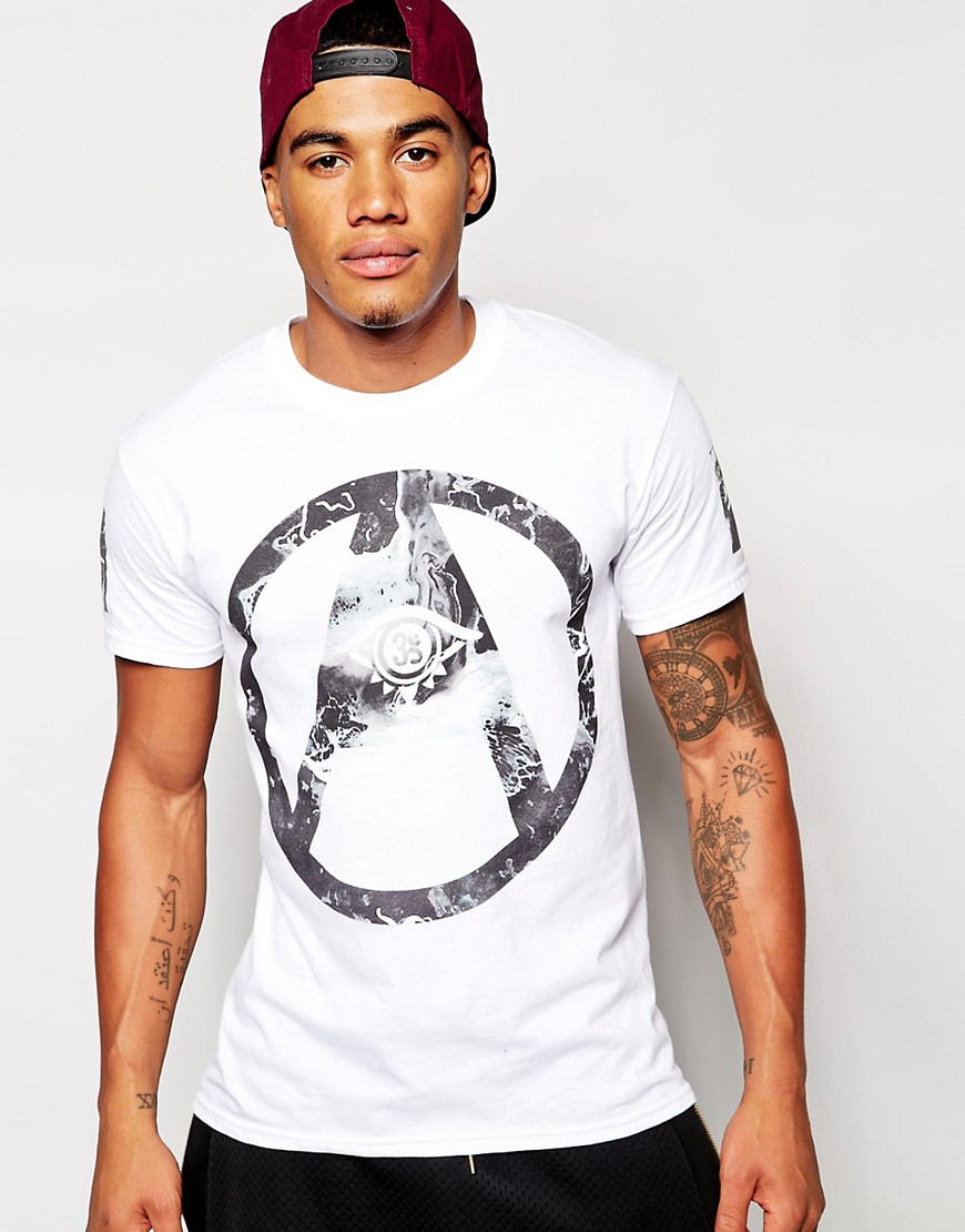 Anticulture | Anticulture T-Shirt With Eye Logo at ASOS