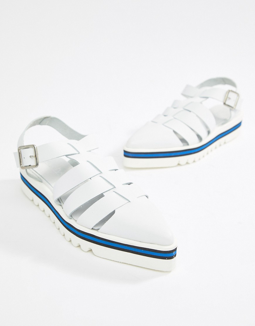 Sixty Seven Flatform Shoes - White