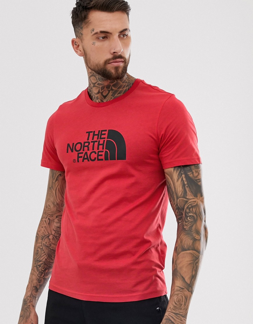 The North Face Easy t-shirt in red