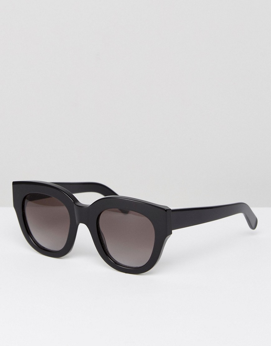 Черные солнцезащитные очки кошачий глаз Monokel Eyewear cleo - Черный 
