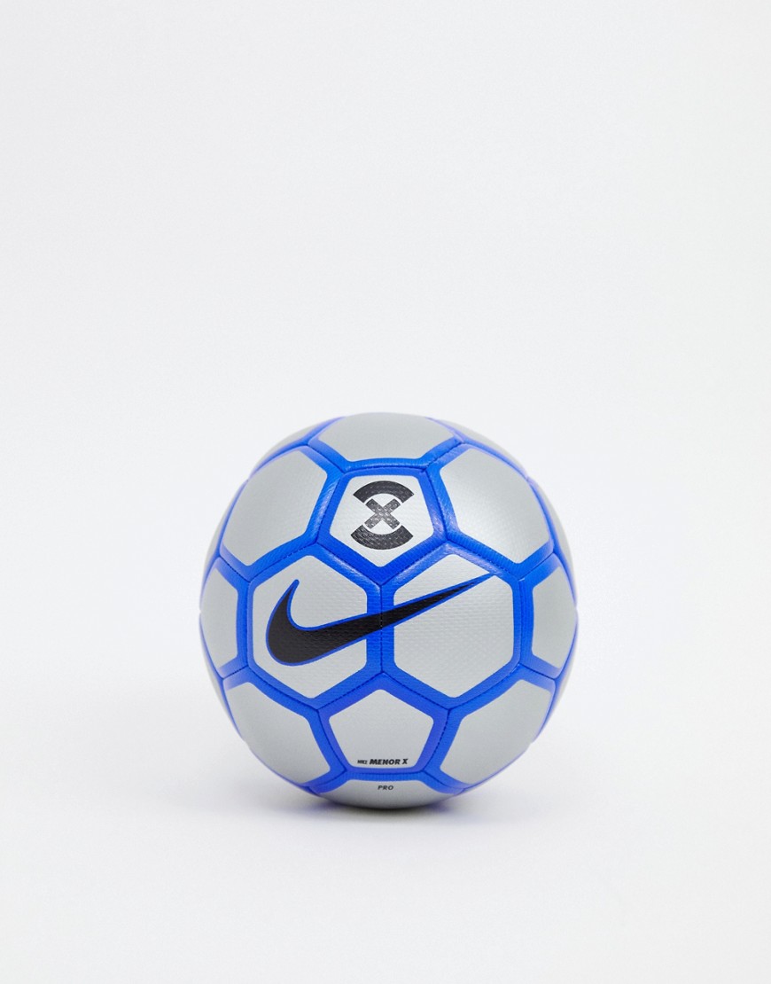 Nike Football Menor X Small Side Ball In Silver SC3039-095