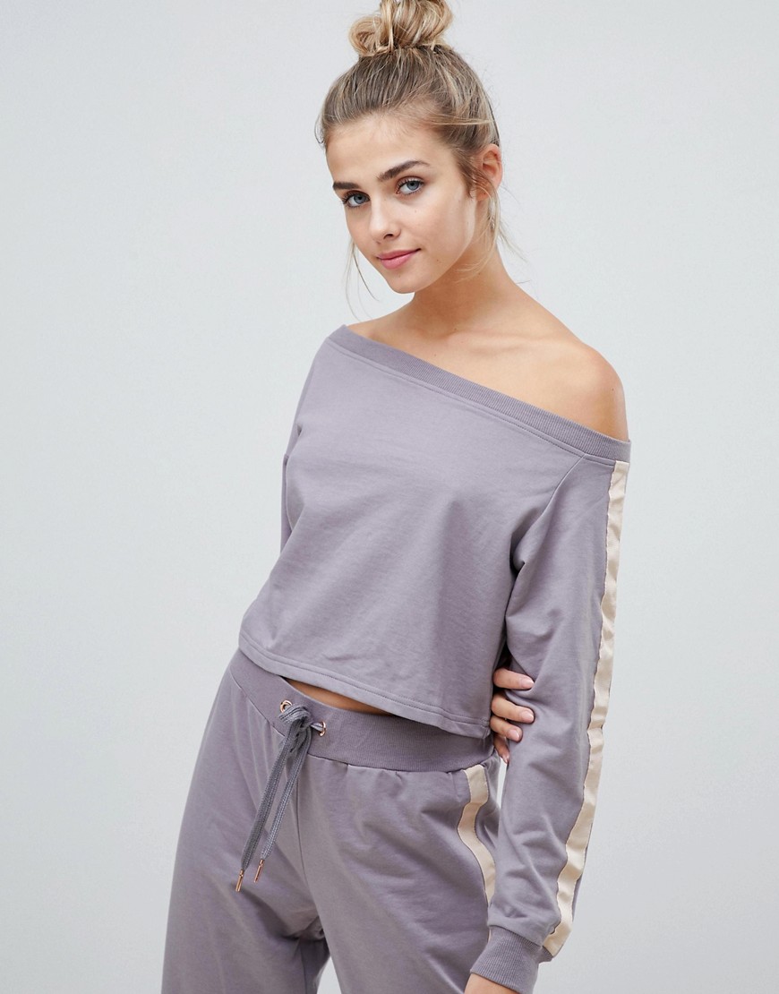South Beach Off The Shoulder Jumper