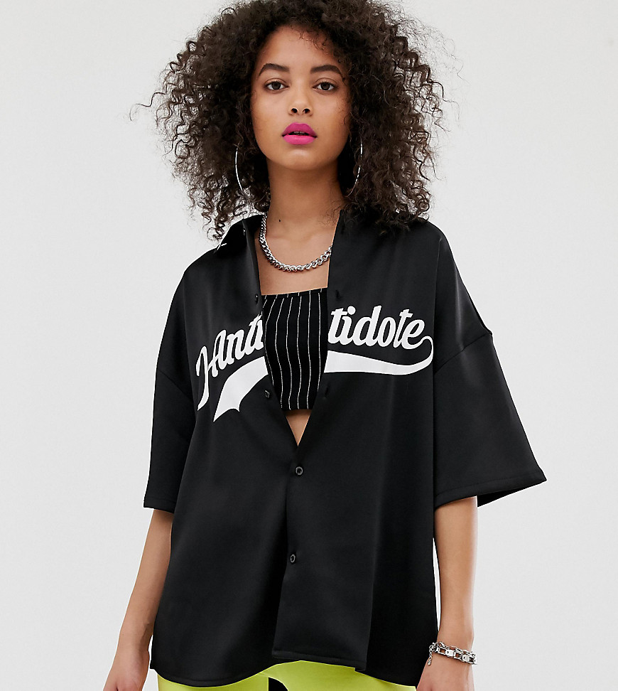 D-Antidote oversized shirt with logo