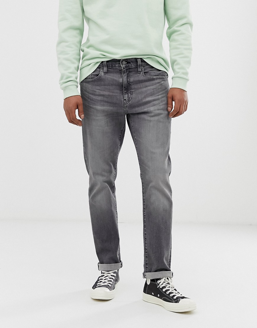 Levi's 502 regular taper jeans in porcini overt advanced grey wash