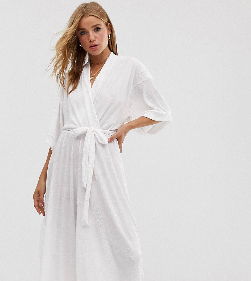 Another Reason relaxed jumpsuit in crinkle