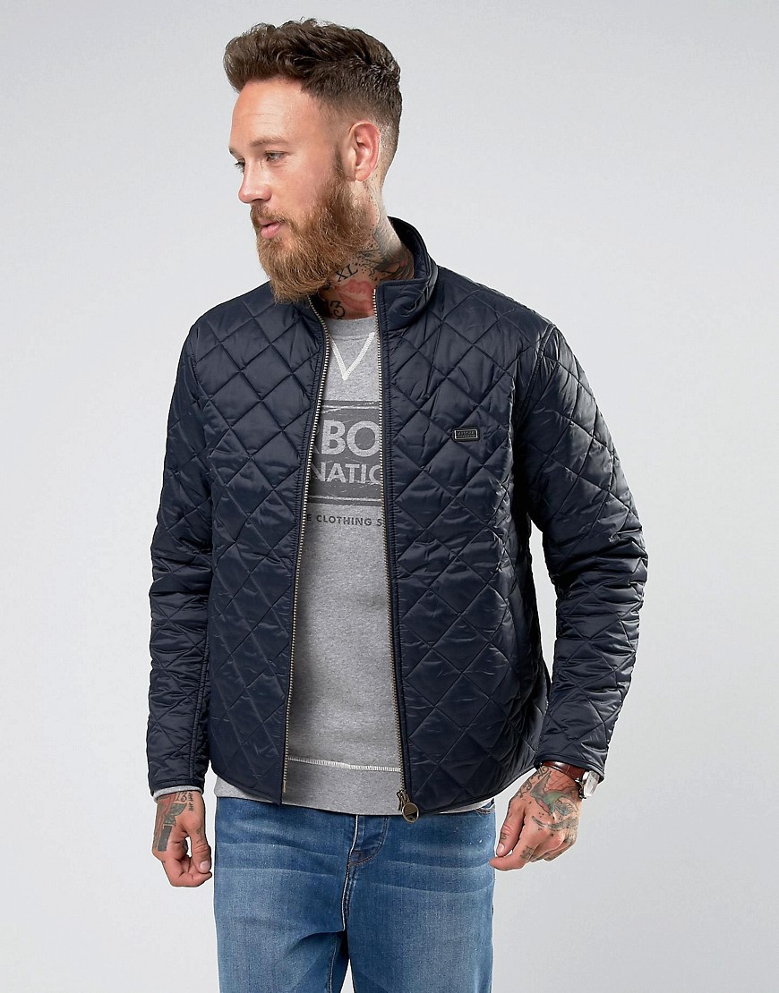 Slim Fit Gear Quilted Jacket 