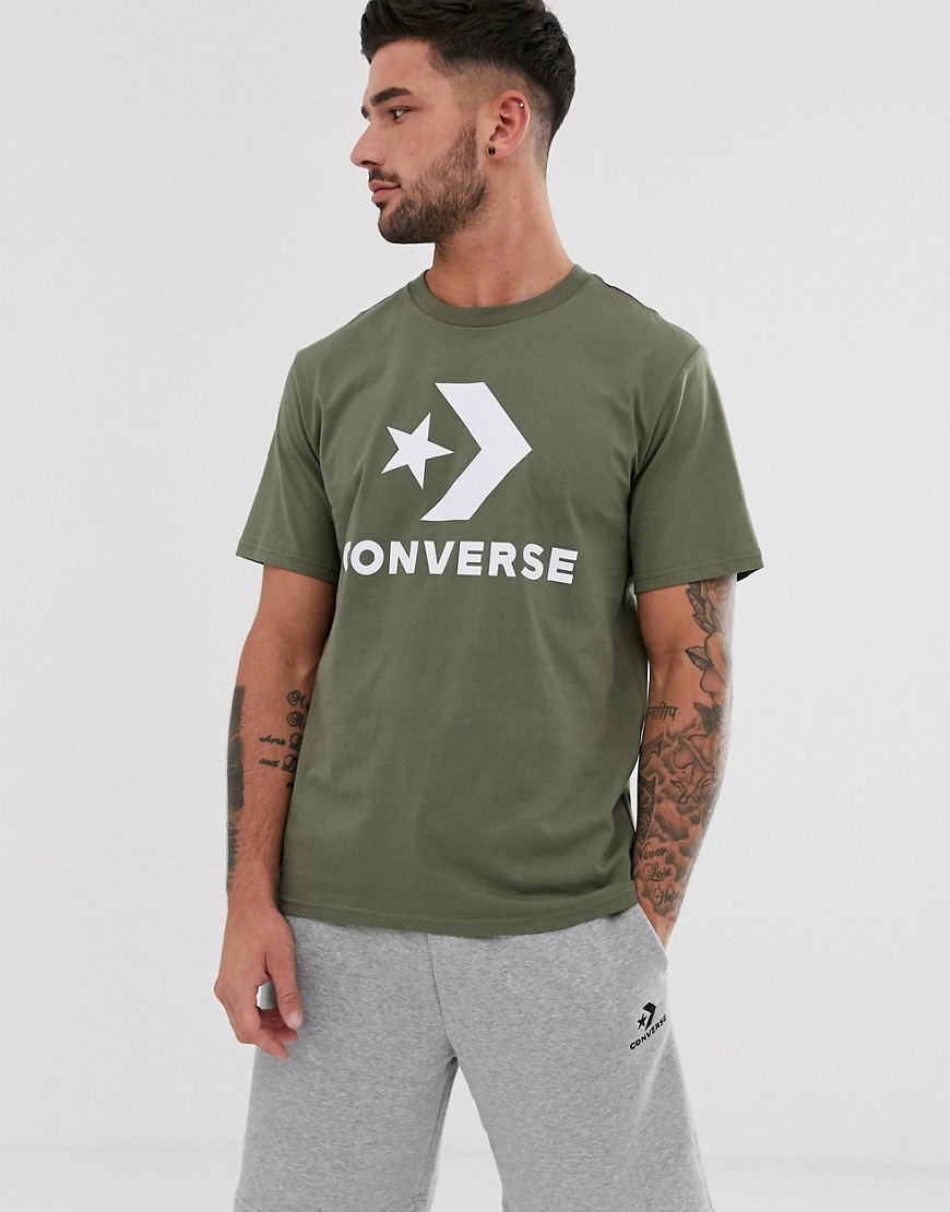 Converse Large Logo T-Shirt Khaki