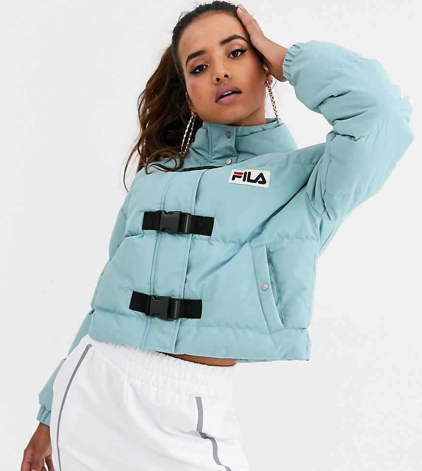 Fila padded jacket with clips