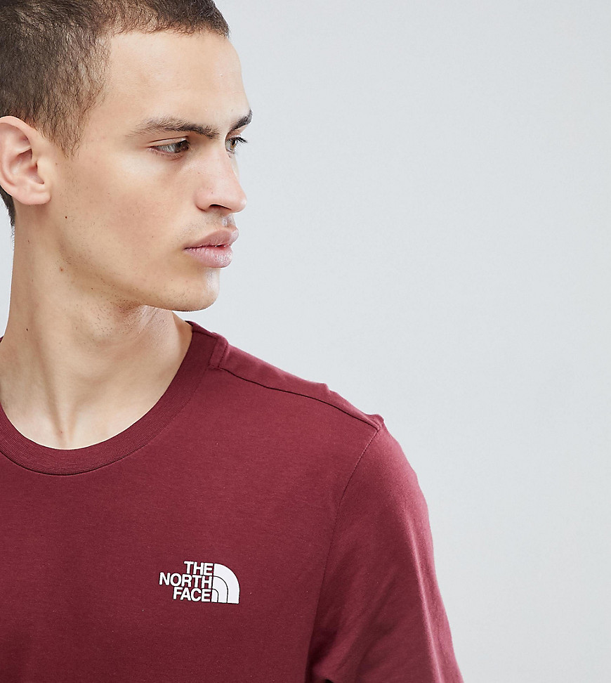 The North Face Exclusive to ASOS Simple Dome T-Shirt in Red
