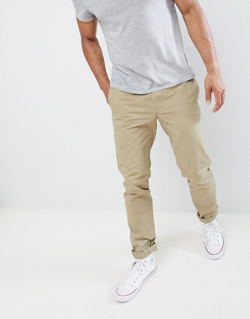 United Colors of Benetton Slim Fit Chinos in Beige - 329