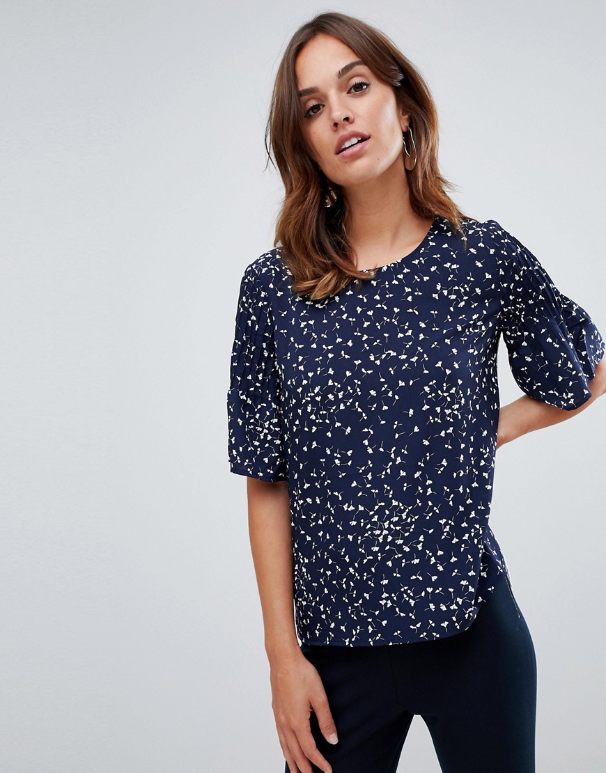 French Connection Komo printed blouse