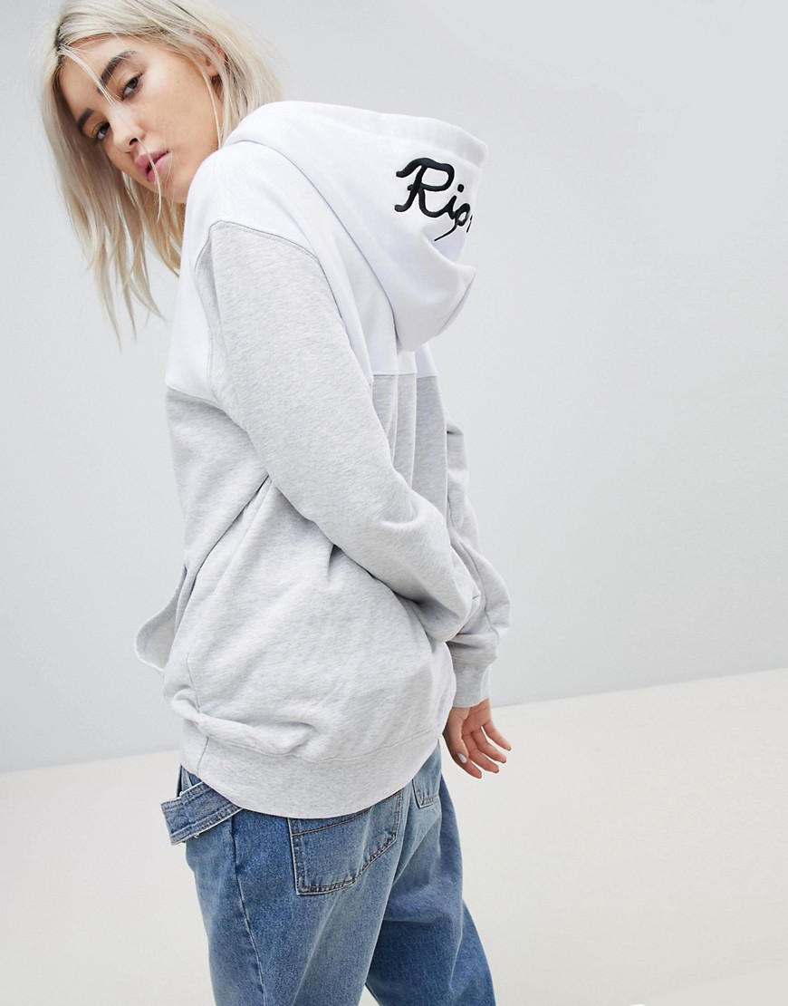 RIPNDIP Oversized Hoodie With Embroidered Logo Hood Co-Ord