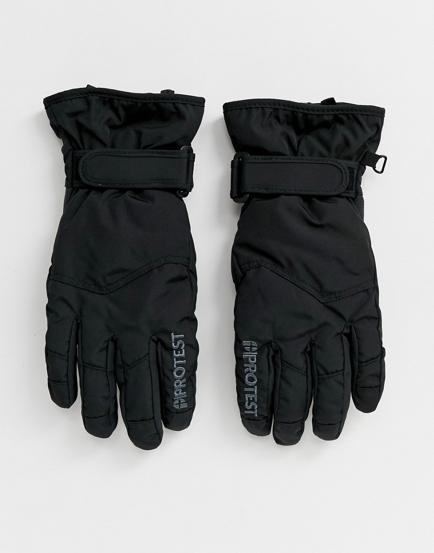 Protest Carew 18 Snow Gloves in Black