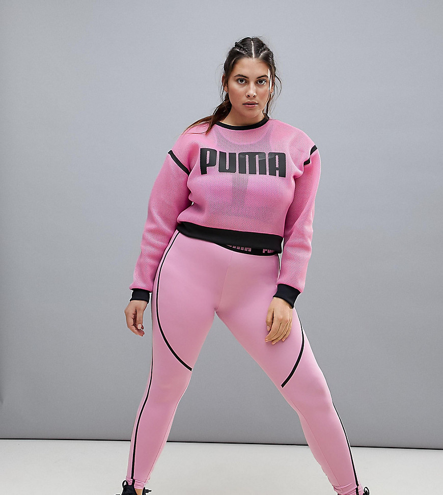 Puma Plus Exclusive To ASOS Tie Detail Leggings In Purple