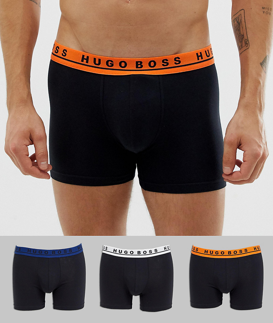 BOSS 3 pack boxer briefs in black