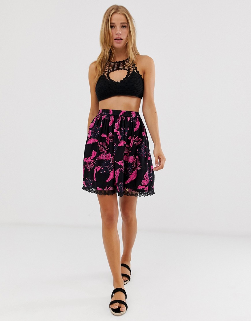 Superdry Serena ditsy floral print skirt