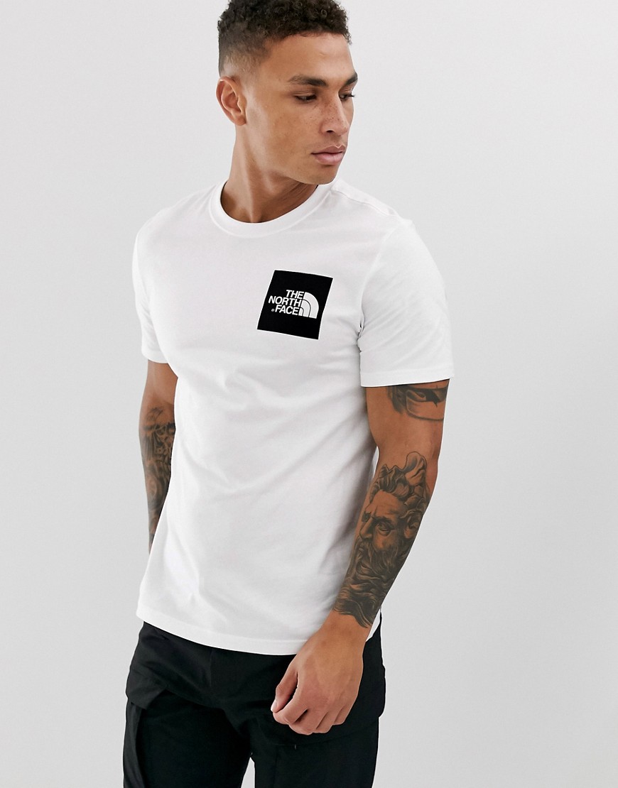 The North Face Fine t-shirt in white