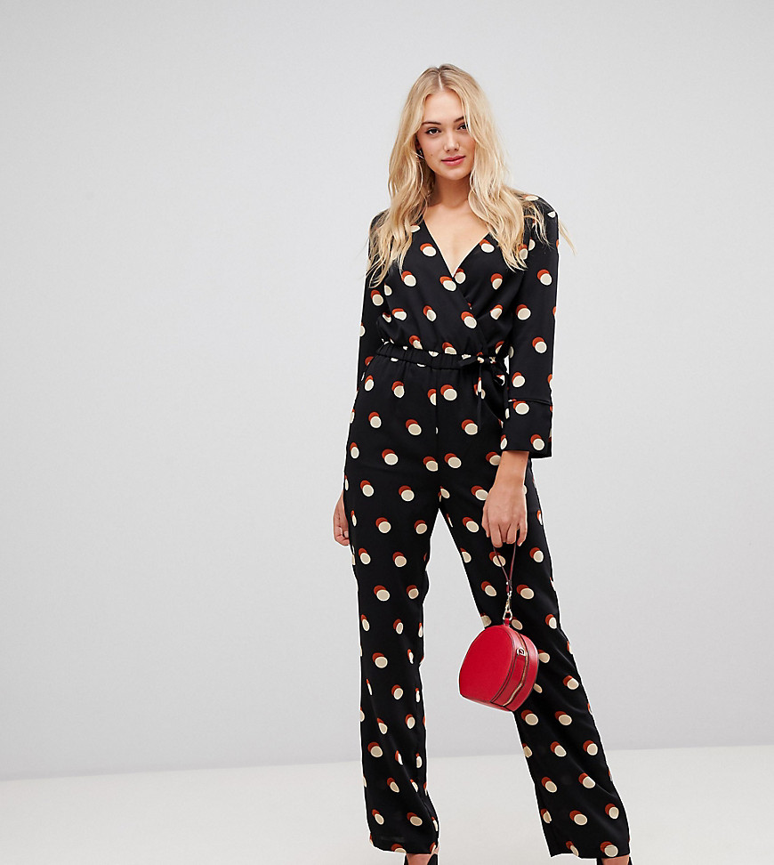 Y.A.S Tall polka dot jumpsuit