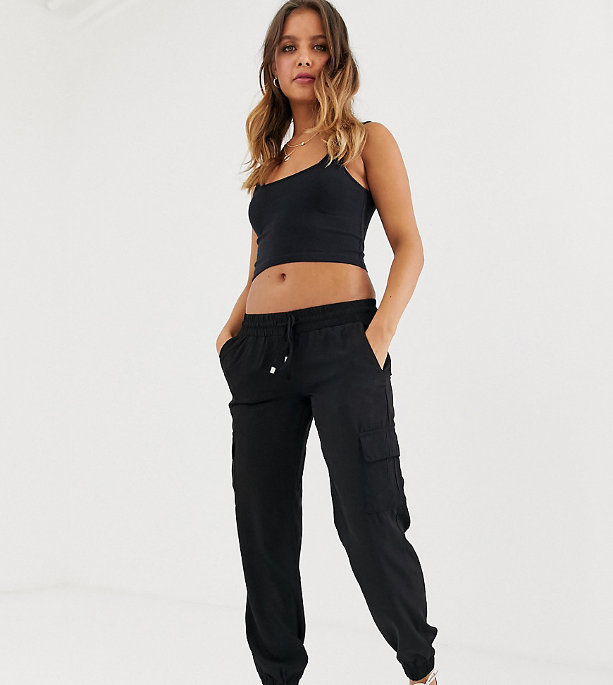 New Look utility jogger in black