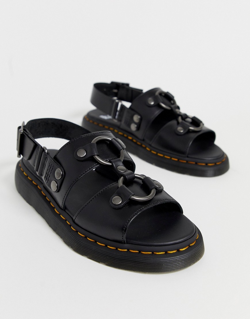 Dr. Martens Dr Martens Xabier Sandals In Black | ModeSens