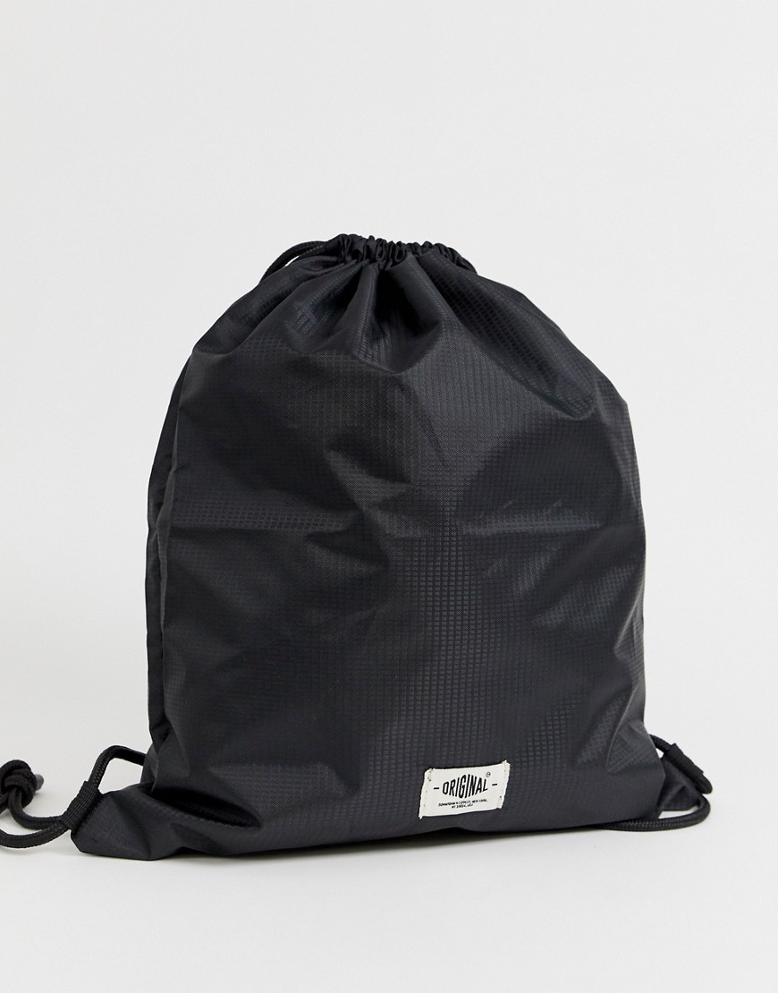 New Look drawstring bag in black