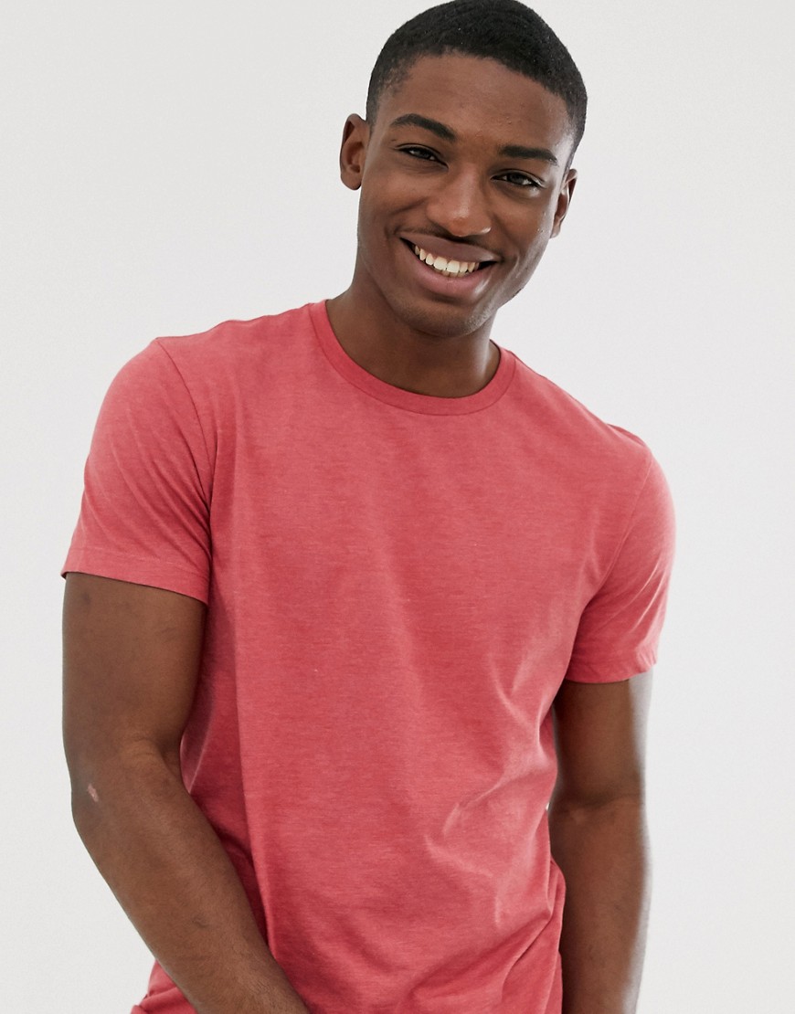 J Crew Mercantile slim fit crew neck t-shirt in old red