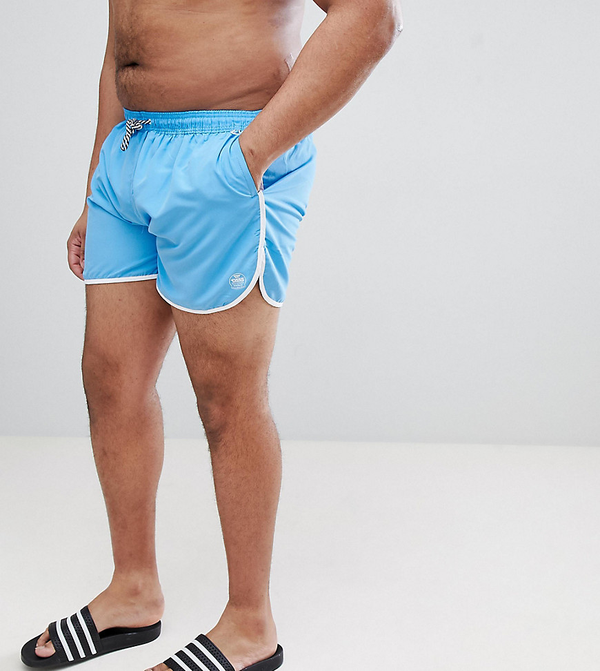 Duke King Size Swim Shorts In Blue - Royal blue