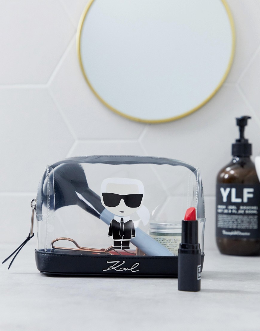 Karl Lagerfeld iconic make up bag