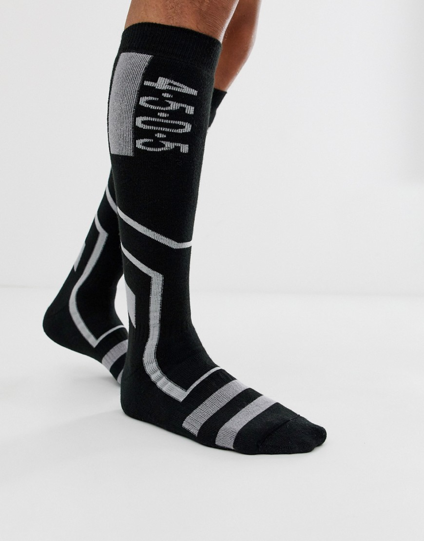 ASOS 4505 ski socks with foot support and quick dry