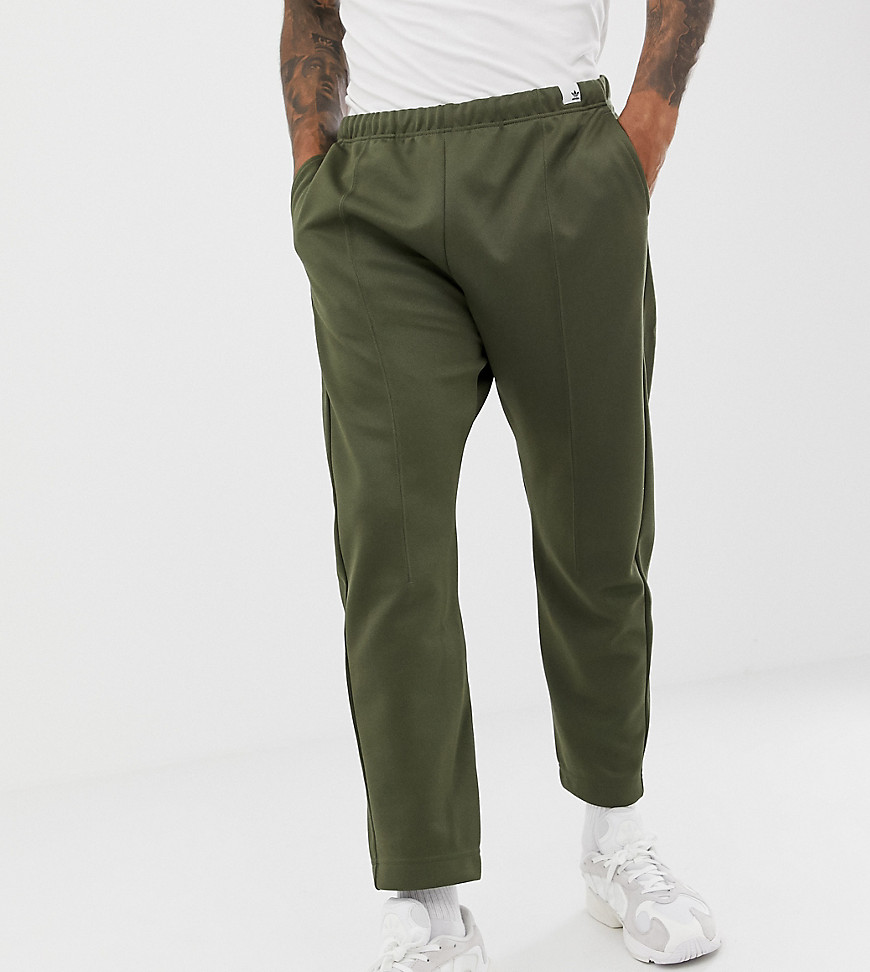 olive green adidas track pants