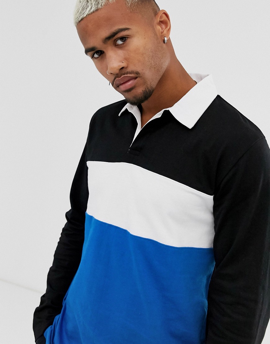 D-Struct Cut and Sew Rugby Polo