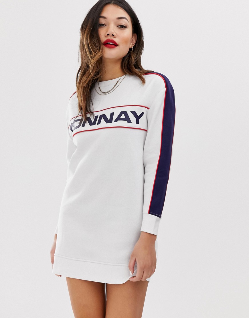 Donnay long line cut and sew sweater dress