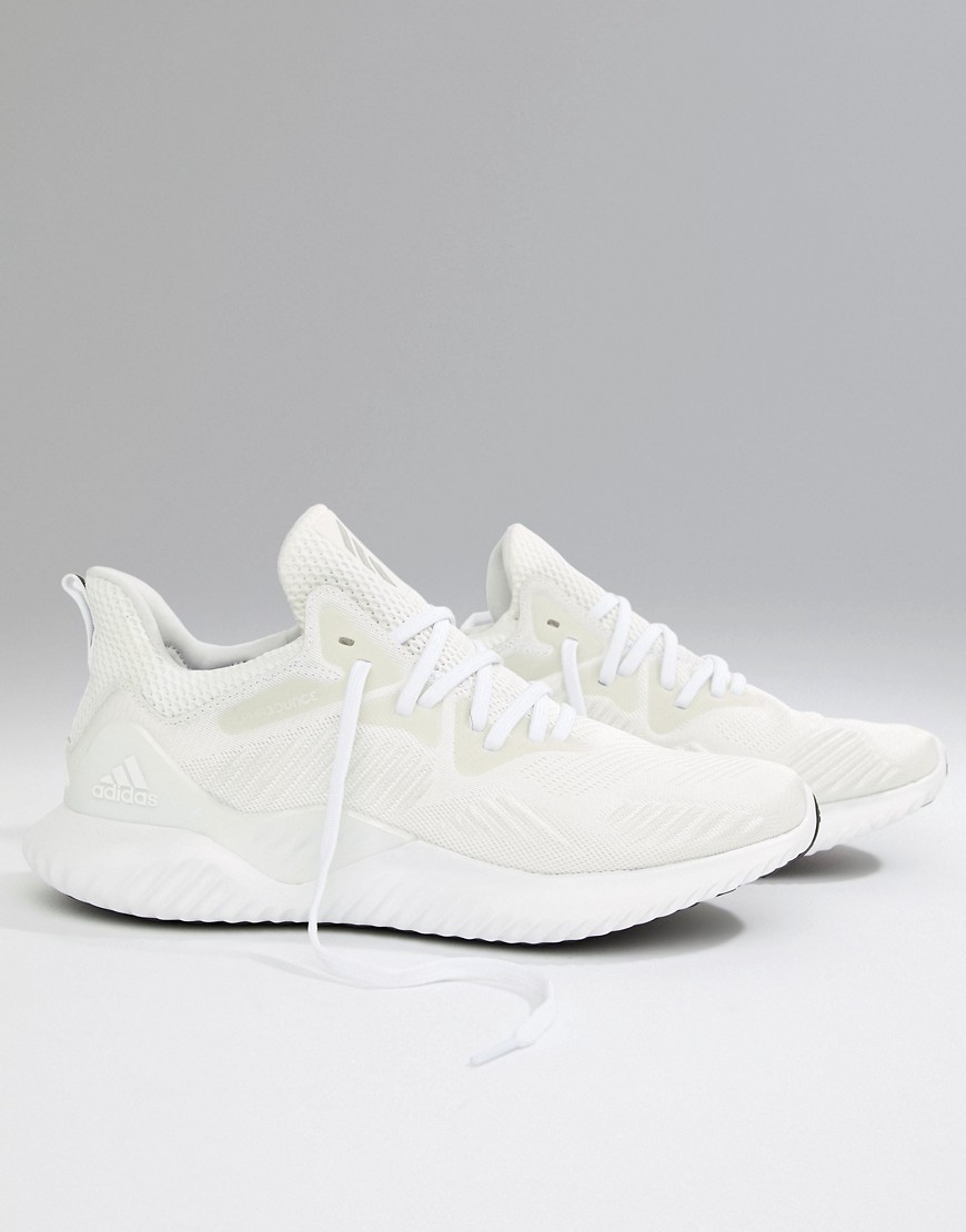 Adidas Running Alphabounce beyond trainers in white ac8274 - White