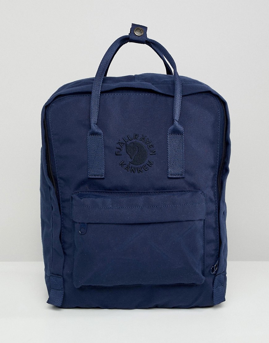 Fjallraven Re-Kanken backpack in midnight blue 16l