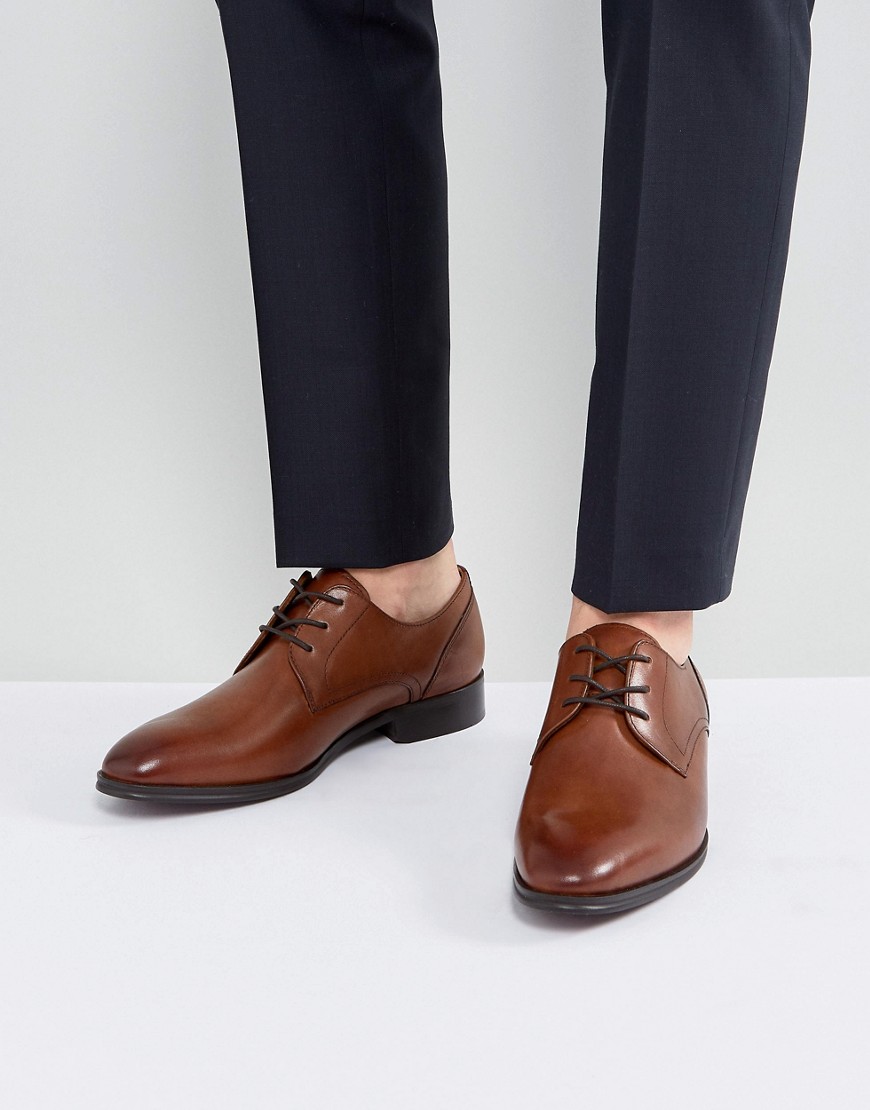 ALDO Lauriano Derby Leather Shoes In Tan