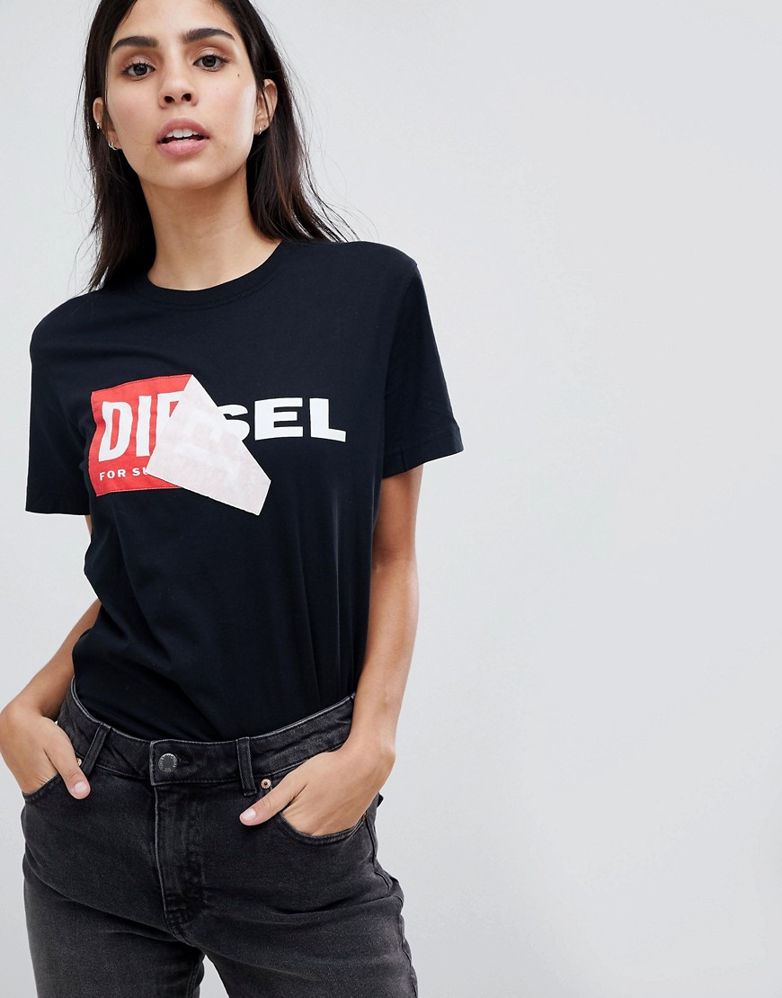 Diesel Logo T-Shirt - Black