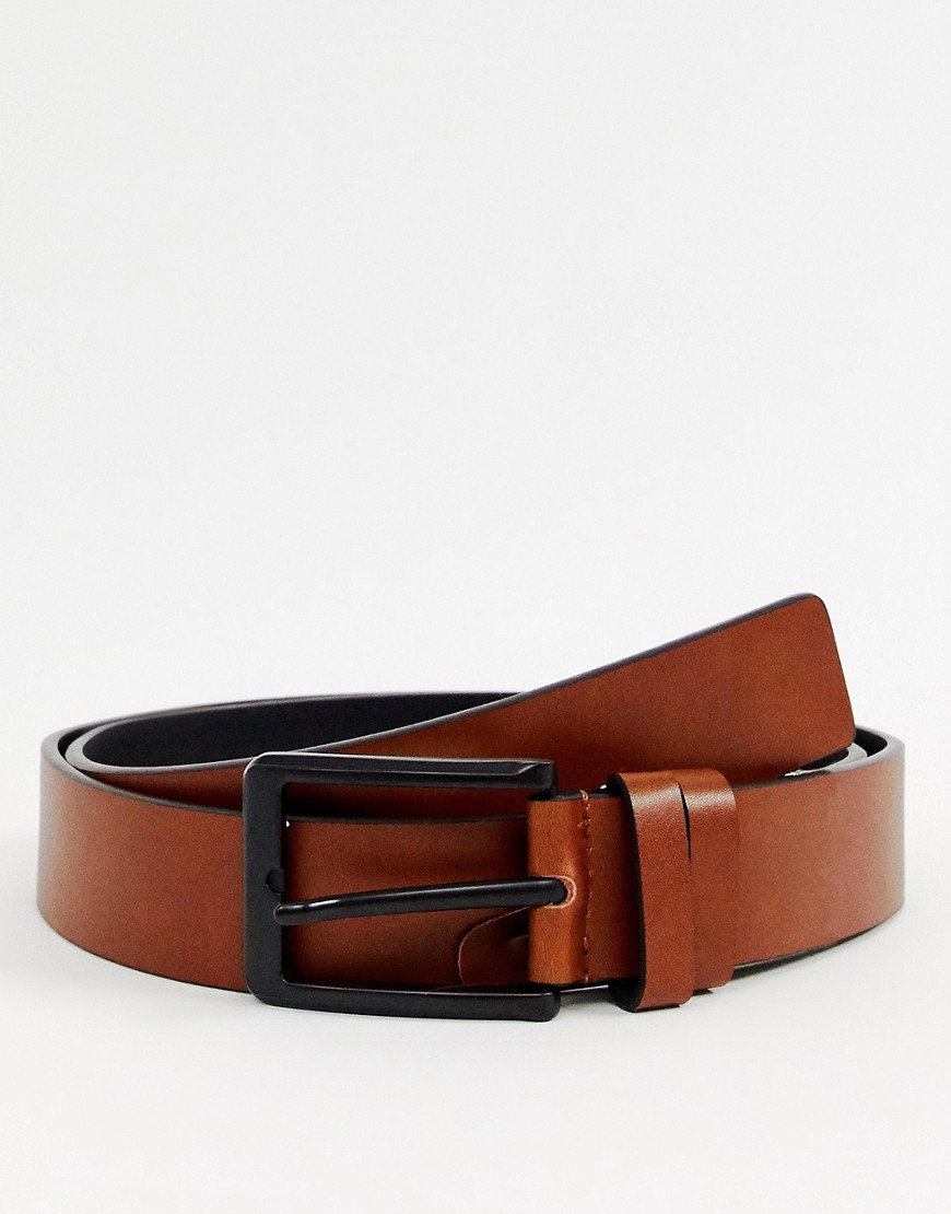 Smith & Canova leather belt in tan