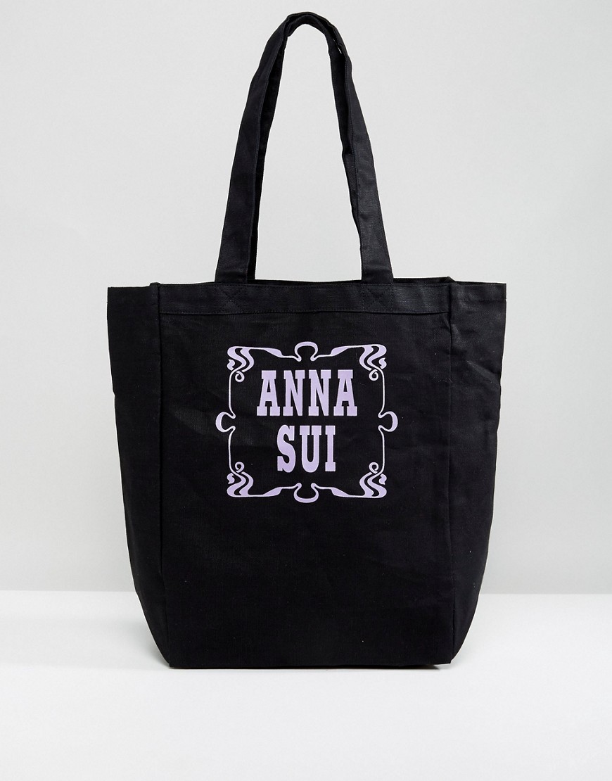 Anna Sui Signature Tote Bag - Black