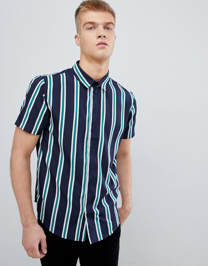 Another Influence Boat Stripe Shirt