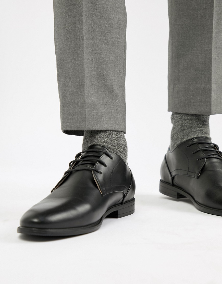 Burton Menswear Smart Shoes In Black - Black